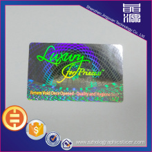 Hot Laser 3D PET Hologram Label Seal